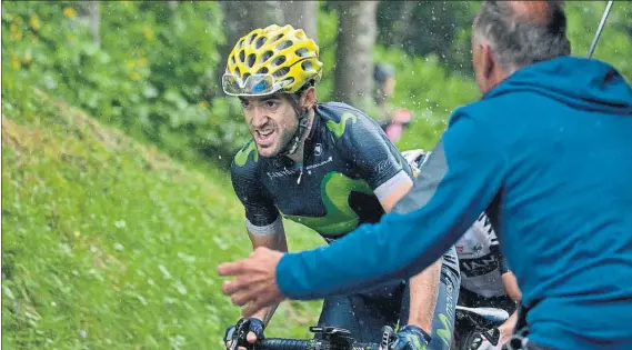  ?? FOTO: AP ?? El ciclista vasco del Movistar reconoce que es un corredor que sabe leer bien las carreras, una cualidad de que poco sirve si las piernas no funcionan como uno espera