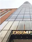  ?? MARK LENNIHAN, AP ?? Trump Tower in New York