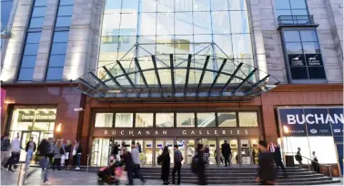  ?? ?? Buchanan Galleries could be demolished as part of new city centre proposals exclusivel­y revealed in today’s Glasgow Times