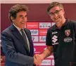  ?? ?? Su Ivan Juric Allenatore del Torino