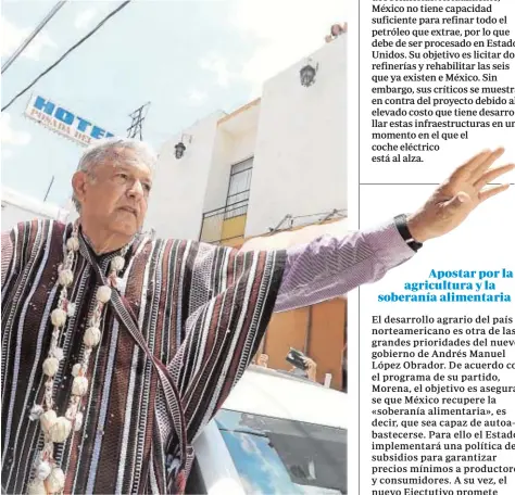  ??  ?? López Obrador, el presidente electo en México ABC
