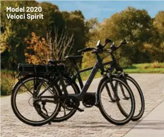  ??  ?? Model 2020 Veloci Spirit