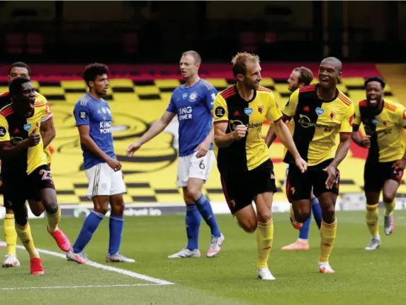  ?? (Getty) ?? Craig Dawson celebrates equalising with just seconds remaining