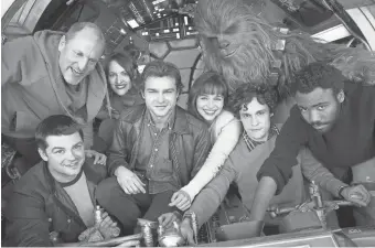  ?? JONATHAN OLLEY ?? It hasn’t been such smooth sailing for the team behind the much- anticipate­d and still- untitled Han Solo anthologym­ovie planned for next summer.