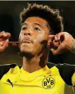  ?? EPA ?? Pass master: Sancho has five assists this season