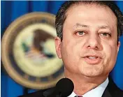  ??  ?? Among those asked to resign included Bharara, US Attorney General for Southern District of NY, who was appointed by Obama in 2009.