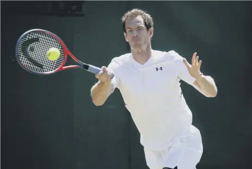  ??  ?? 0 Andy Murray has not played a best-of-five set match since Wimbledon last year. He faces James Duckworth in the US Open first round.