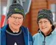  ??  ?? Erich und Elfriede Straub betreiben den Lift am Hochsträß.