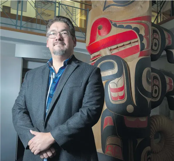  ?? GERRY KAHRMANN/PNG FILES ?? Census data released Wednesday reveals more chances for Aboriginal youth to advance into jobs, especially in rural B.C., provided they have the required education and training, says Robert Phillips, political executive for the First Nations Summit.