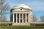  ?? PETER MORGAN/AP ?? The University of Virginia expelled Pi Kappa Alpha and suspended three other fraterniti­es after concerns arose about hazing.