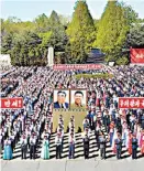  ?? REUTERS ?? El 1 de Mayo en Pyongyang.