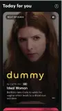  ??  ?? This is a screenshot of the show “Dummy,” in which Anna Kendrick portrays a woman who develops a friendship with her boyfriend’s doll.