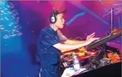  ?? AFP ?? Asian-Spanish singer, DJ and writer Chenta Tsai Tseng performs im Madrid on July 4.