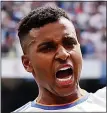  ?? ?? TWO GOOD: Rodrygo’s joy