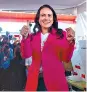  ?? A.Reforma ?? Alejandra del Moral votó en Cuautitlán Izcalli./Foto: