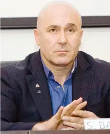  ?? (HA COLLABORAT­O ?? Stefano Bandecchi, 58 anni, presidente della Ternana