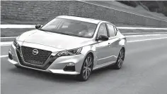  ?? Photo courtesy of Nissan ?? ■ The 2019 Nissan Altima is shown.