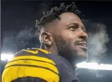  ?? Steph Chambers/Post-Gazette ?? Antonio Brown could still face NFL’s wrath.