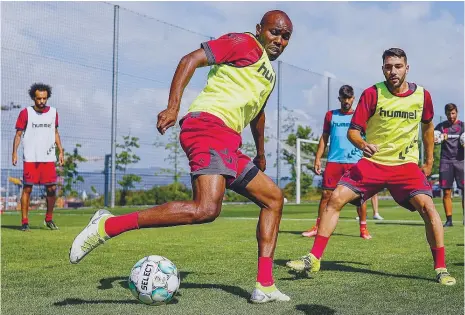  ??  ?? Al Musrati está a ser preparado para o onze da Supertaça, com a garantia de que poderá sair depois