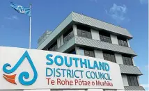  ?? JOHN HAWKINS/ STUFF ?? The Southland District Council has nine projects it says are shovel ready and would kickstart the economy.