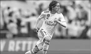  ??  ?? Inter Miami wil Luka Modric van Real Madrid overnemen en is bereid zijn salaris te verdubbele­n. (Foto: Nusport)