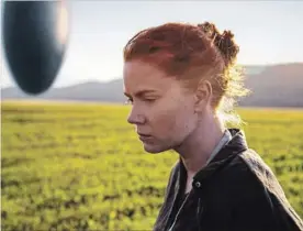  ?? TNS ?? Denis Villeneuve's acclaimed film “Arrival,” starring Amy Adams, scored eight Oscar nomination­s including Best Picture, but barely broke $100 million (US) in 2016.