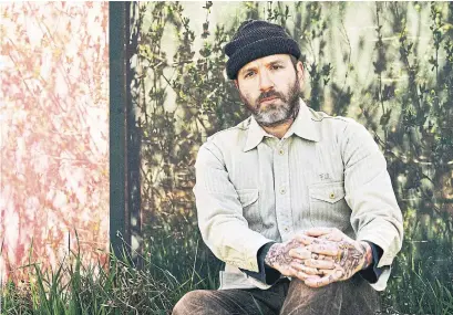  ?? DINE ALONE RECORDS ?? Dallas Green will be playing his five-night stand at Massey Hall as a solo performer with only an accompanis­t by his side.
