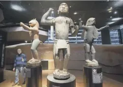  ??  ?? The Quai Branly Museum holds thousands of African artefacts
