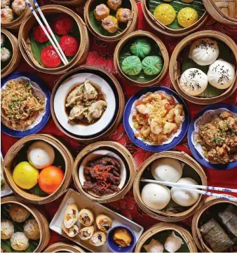  ??  ?? DIM SUM SELECTIONS