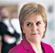  ??  ?? Nicola Sturgeon, the SNP leader, had said her party could block a Brexit motion