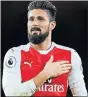  ??  ?? OLIVIER GIROUD