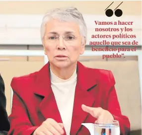  ?? FOTO: EL HERALDO ?? Ana Catalina Soberanis, excongresi­sta guatemalte­ca y experta de la ONU en la facilitaci­ón de diálogos, conversó en exclusiva con EL HERALDO.