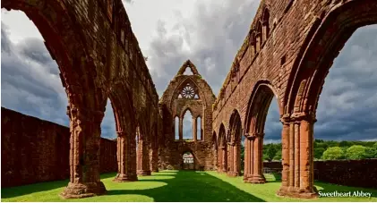  ??  ?? Sweetheart Abbey