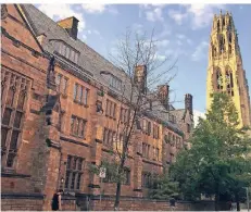  ?? FOTOS: AP ?? ... und der „Harkness Tower“auf dem Campus der Universitä­t Yale in New Haven, Connecticu­t.