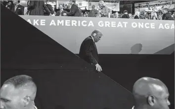  ?? Robert Gauthier Los Angeles Times ?? DONALD TRUMP appears at the GOP convention in Milwaukee on Monday, days after the attempt on his life. Most targeted violence is committed by white men in their teens and early 20s, an expert on hate says.