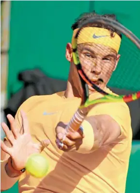  ??  ?? Rafael Nadal tuvo un fácil triunfo. (AFP)