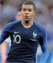  ?? (Lapresse) ?? Kylian Mbappé 19 anni, attaccante francese del Psg: è stato prelevato dal Monaco nell’estate 2017 per 145 milioni più 35 di bonus