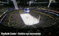  ??  ?? KeyBank Center –Dahlins nya hemmarink.