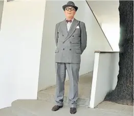  ?? ANALIA SANCHEZ PRENSA. ?? Ficción. Mario Lombard es Le Corbusier.