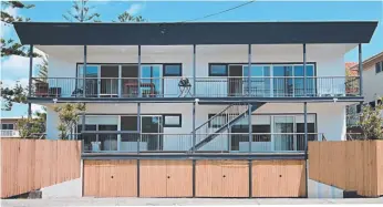  ??  ?? The units on Hedges Ave are on sale through Luke Henderson of The Profession­als Mermaid Beach.