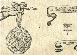  ?? BIBLIOTECA NACIONAL DE FLORENCIA ?? Grabado de la gema po Andrea da Verrazzano en 1740.