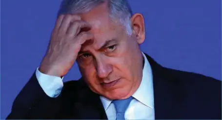  ?? FOTO: NTB SCANPIX ?? Politiet anbefaler at det reise tiltale mot den israelske statsminis­teren Benjamin Netanyahu.