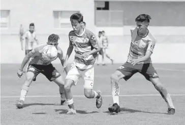  ?? /ARCHIVO ?? Los Guerrerito­s de Santos Laguna están sin posibilida­des de liguilla en el Torneo Sub 15