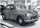  ??  ?? FIRST MILLION SELLER Morris Minor