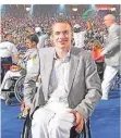  ??  ?? Bei drei Paralympic­s – wie hier 2008 in Peking – startete Björn Lohmann.