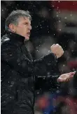  ?? Reuters ?? Claude Puel is concerned with his team’s inconsiste­ncy