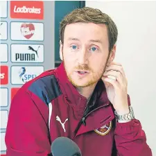  ??  ?? Craig Levein is backing Ian Cathro to thrive next season.