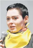  ??  ?? Rose McGowan