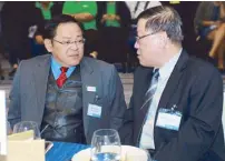  ??  ?? ASEAN-BAC Singapore’s Allan Tan and Thian Tai Chew.