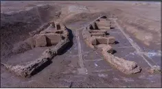  ?? (AP/Nabil al-Jourani) ?? What is considered one of the world’s oldest bridges, some 4,000 years old, is seen Feb. 23 near the ancient city-state of Lagash.